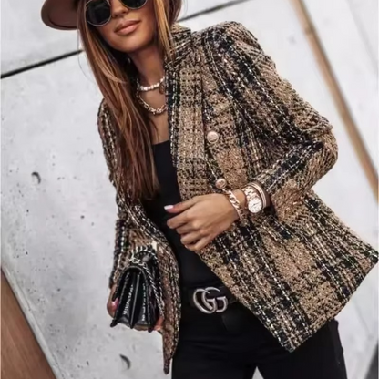Greta Women's Printed Printed Suit - front view