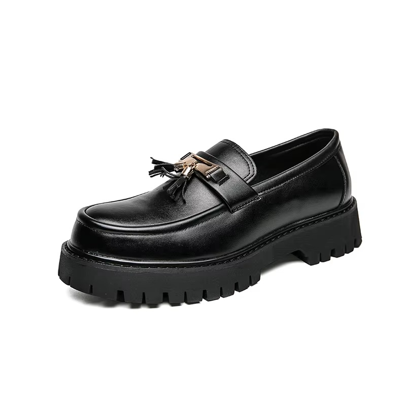 Rufus Men's Platform Loafers - full-length view