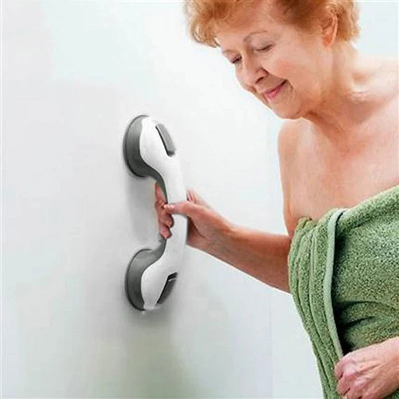 Secure Handle Bar - Safety Grab Bar with Suction Cup Mounting for Bathroom Stability 3