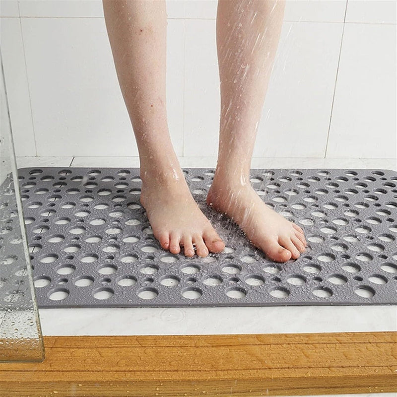 Secure Shower Mat | Non-Slip Bath Mat with Antibacterial Properties | Safe and Hygienic Experience for Your Bathroom 1