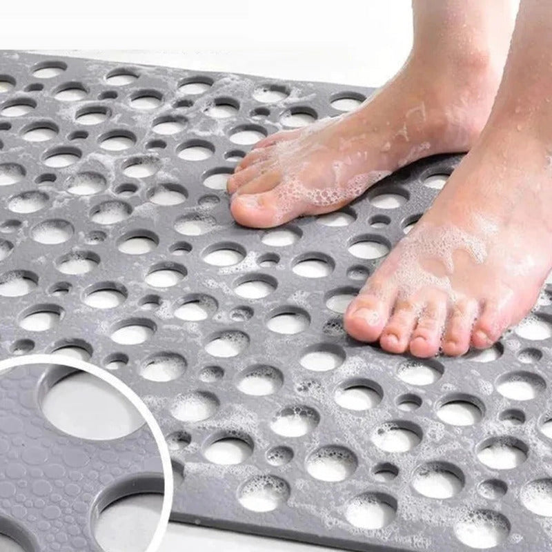Secure Shower Mat | Non-Slip Bath Mat with Antibacterial Properties | Safe and Hygienic Experience for Your Bathroom 4