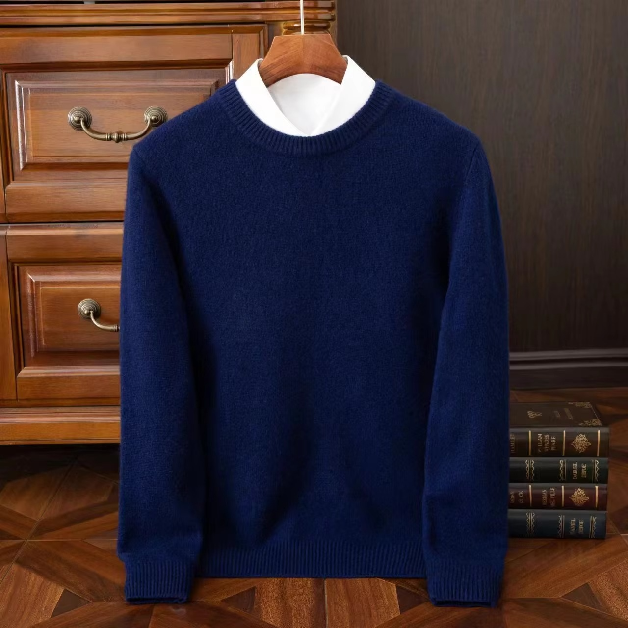 Tobias Men's Oversized Sweater - front view