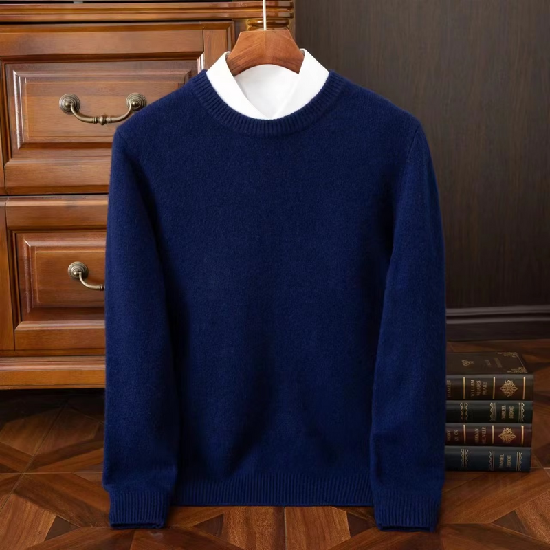 Tobias Men's Oversized Sweater | Cashmere, Knit