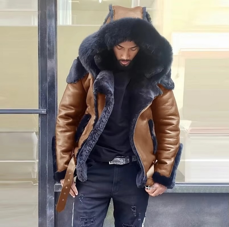Caleb Men's Jacket - full-length view