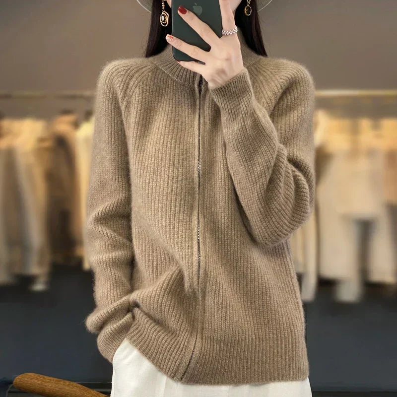 Fleur Women's Sweater - close-up detail