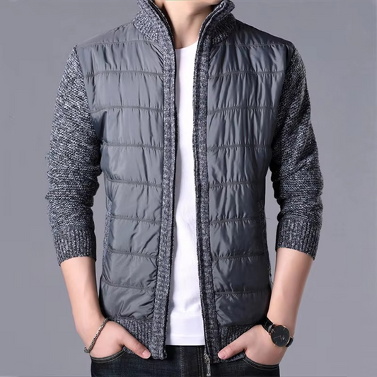 Marlow Men's Cardigan - styled view