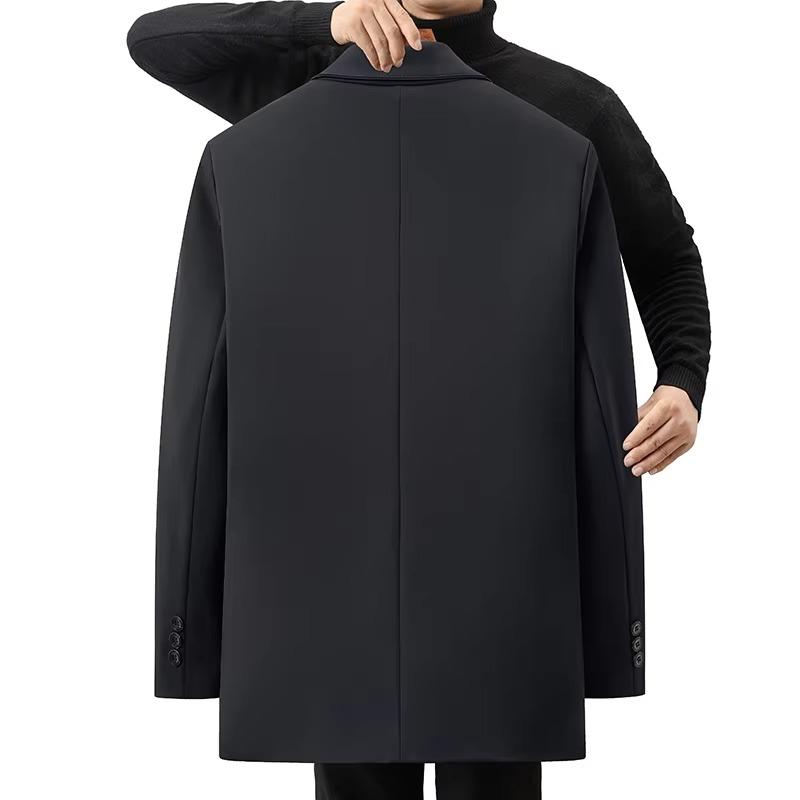 Xavier Men's Puffer Jacket - back view