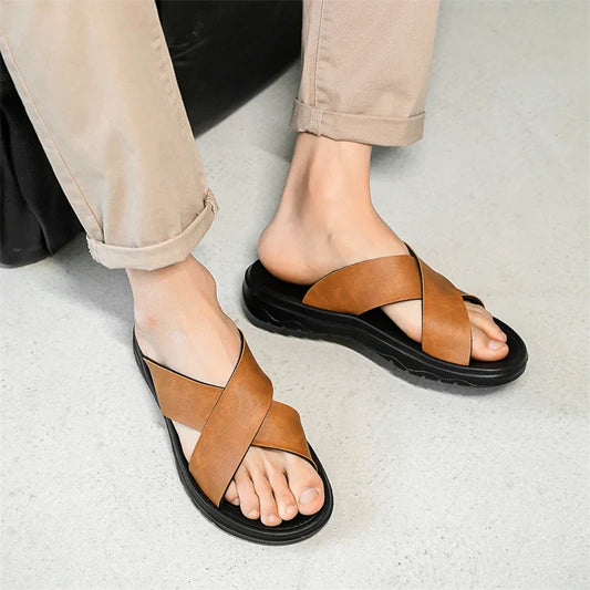 Felix Men's Sandals - styled view