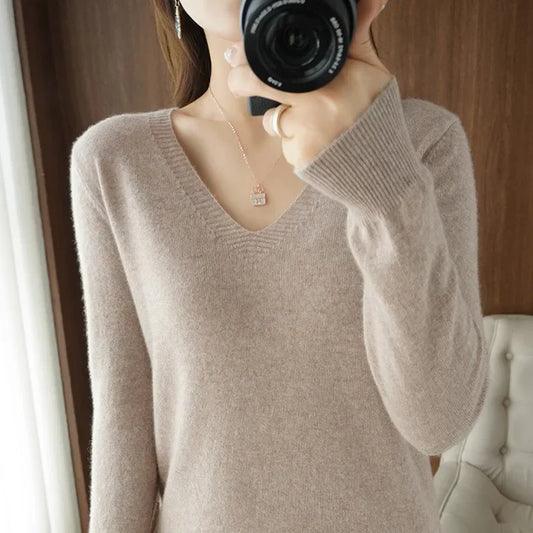 Violette Women's Sweater - styled view