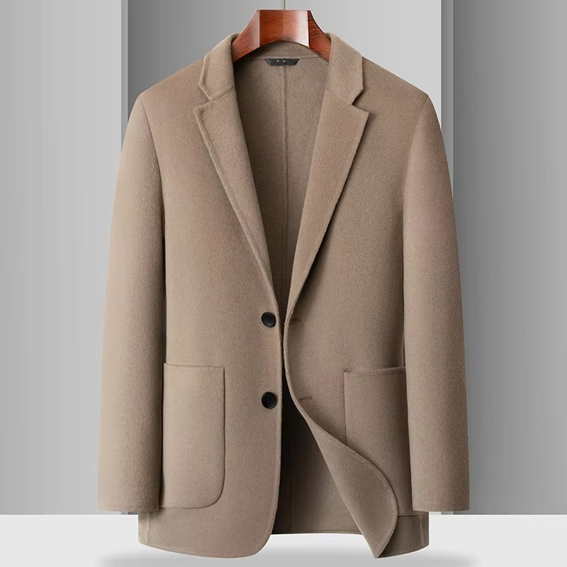 Zane Men's Coat - full-length view