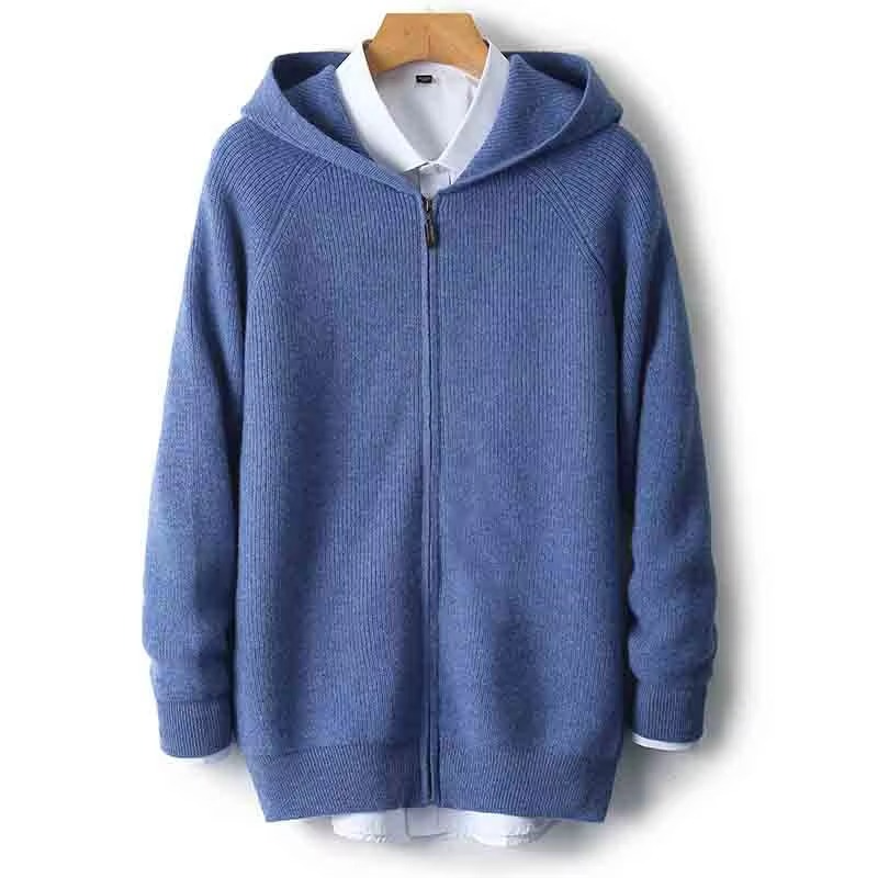 Flynn Men's Cardigan - styled view