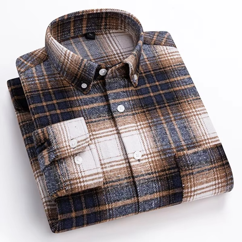 Otis Men's Plaid Shirt | Linen, Pocket, Cotton