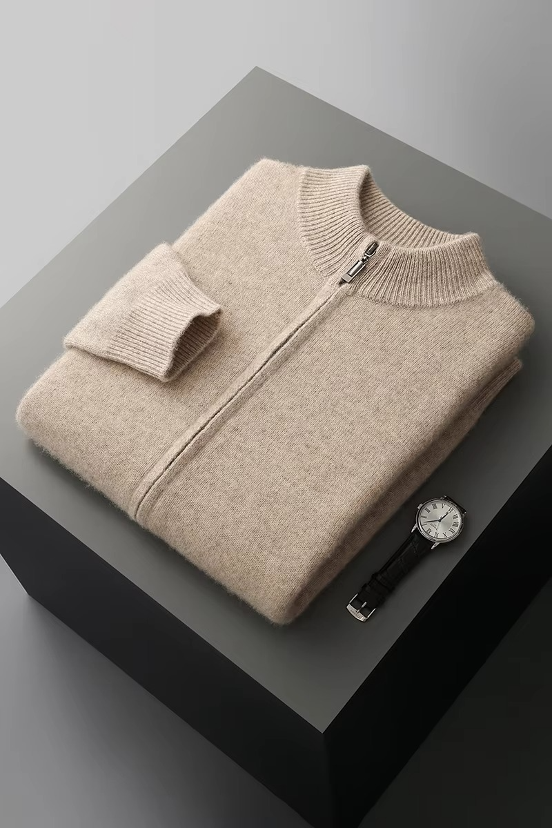 Tobias Men's Cardigan | Wool, Merino, Zip