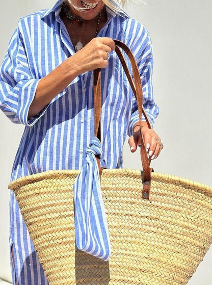 Robe élégante pour femmes | Ourlet asymétrique, tissu doux et respirant