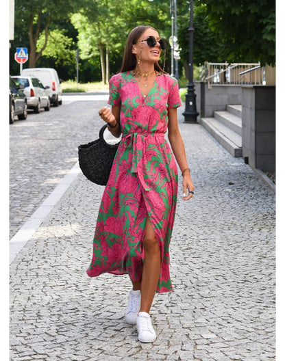 Uma Women's Midi Dress - back view