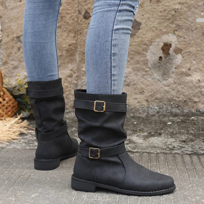 Maya Women's Ankle Boots - shown in use