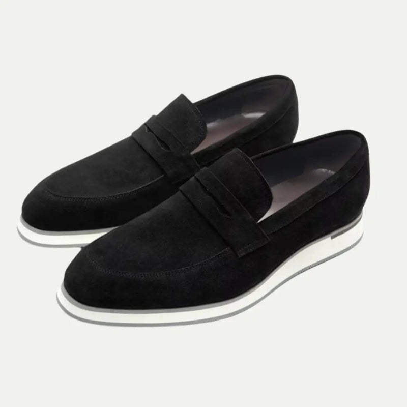 Rowan Women's Suede Loafers | Black, Brown