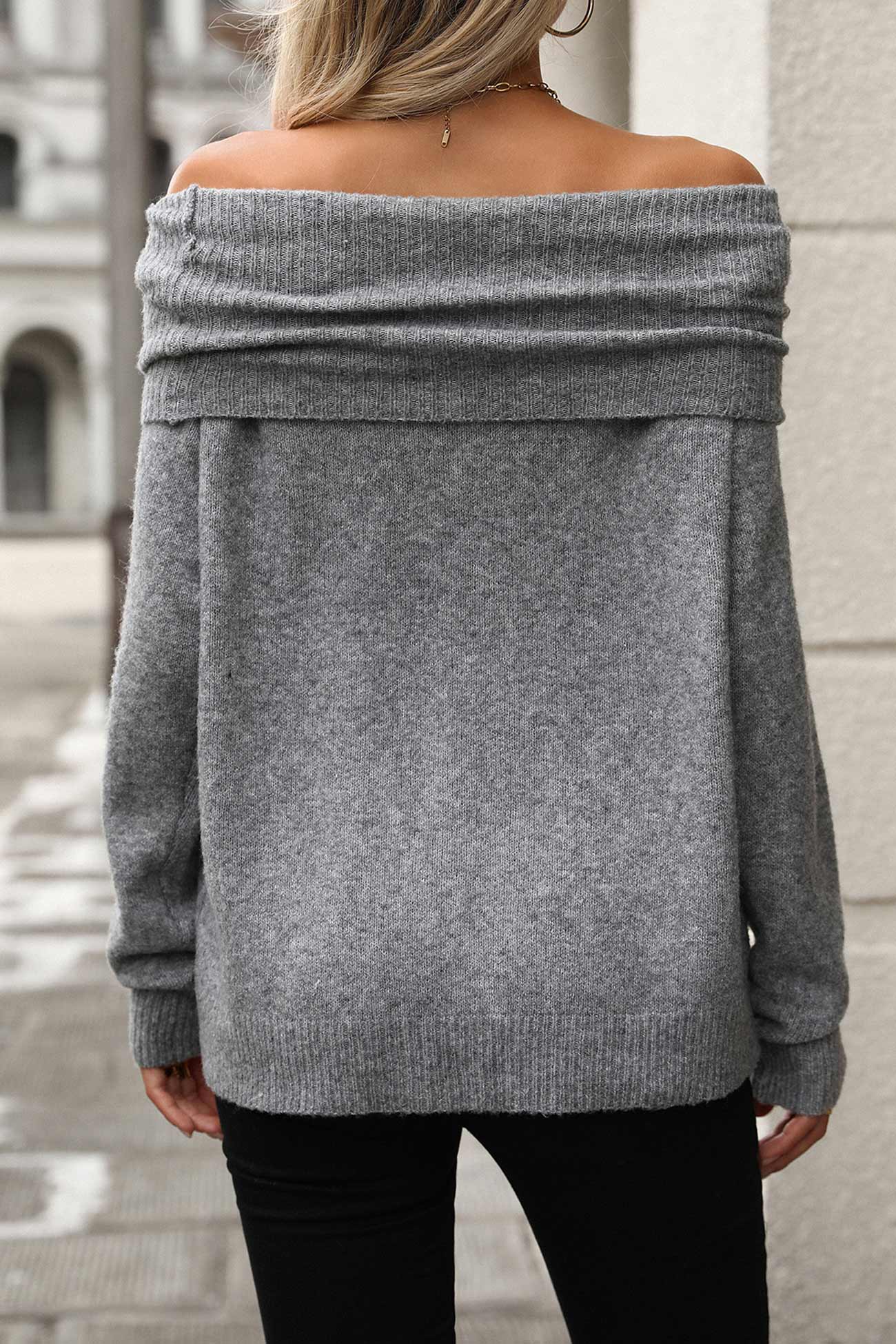 Lumi Women's Sweater - back view