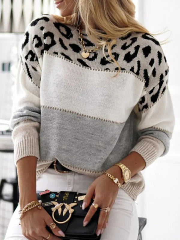 Hattie Women's Sweater | Classic, Knit, Crew Neck