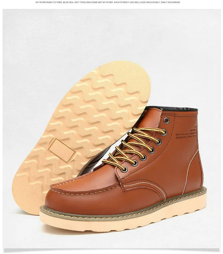 Orson Men's Ankle Boots - close-up detail