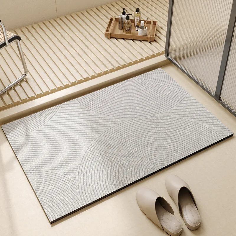 Super Absorbent Quick-Dry Bath Mat with Non-Slip Rubber Base – Soft and Stylish Bathroom Floor Mat 4