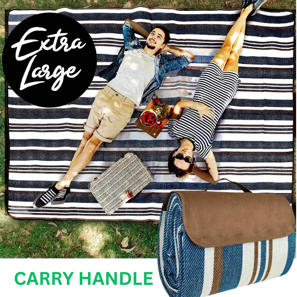 Dual-Layer Waterproof Picnic Mat