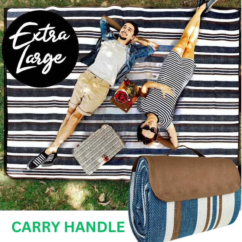 Dual-Layer Waterproof Picnic Mat