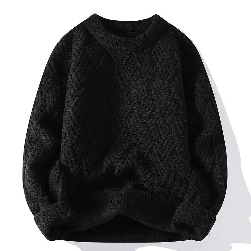 Yves Men's Sweater - close-up detail