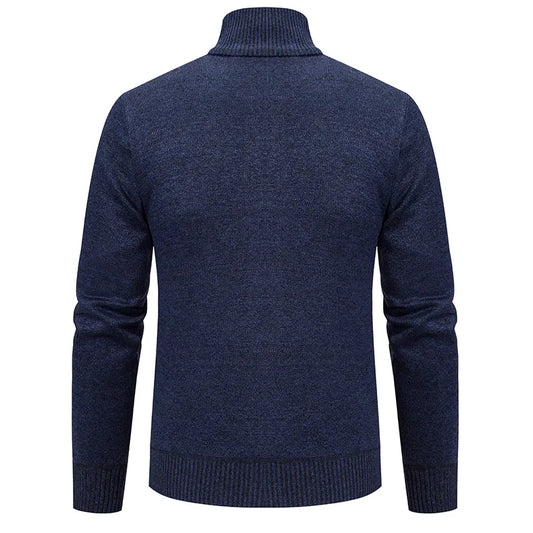 Ellis Men's Cardigan - styled view