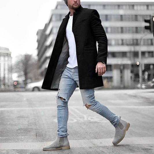 Nolan Men's Coat - styled view