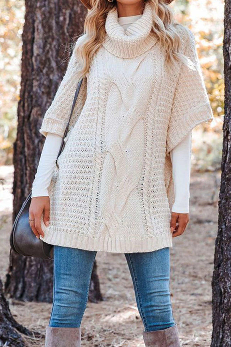 Alba Women's Cable Knit Sweater - front view