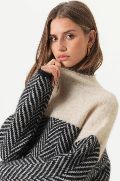 Edith Women's Sweater - back view