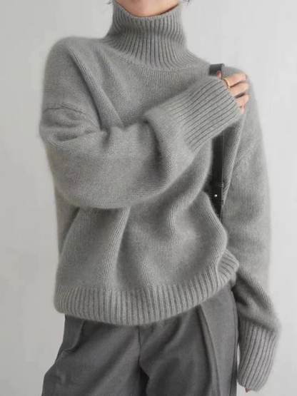 Thea Women's Oversized Sweater - styled view