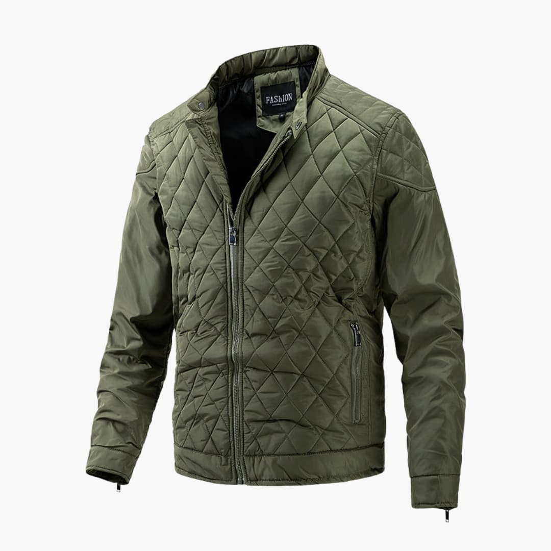 Bruno Men's Quilted Jacket - full-length view