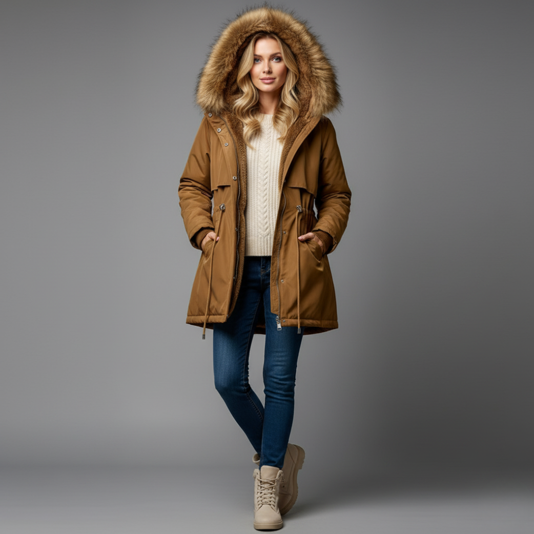 Juliette Women's Coat - close-up detail