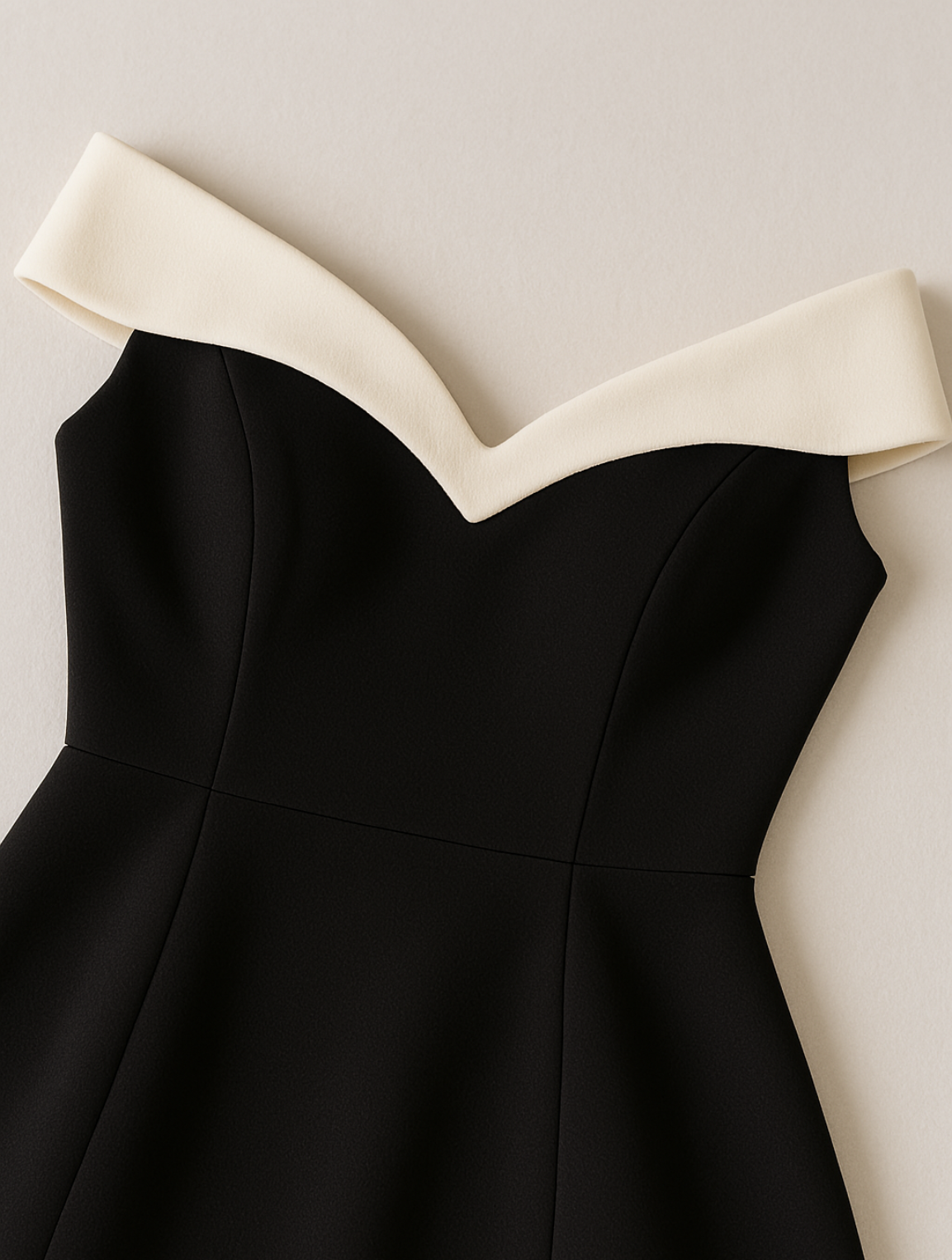Maren Women's Dress - fabric and finish detail