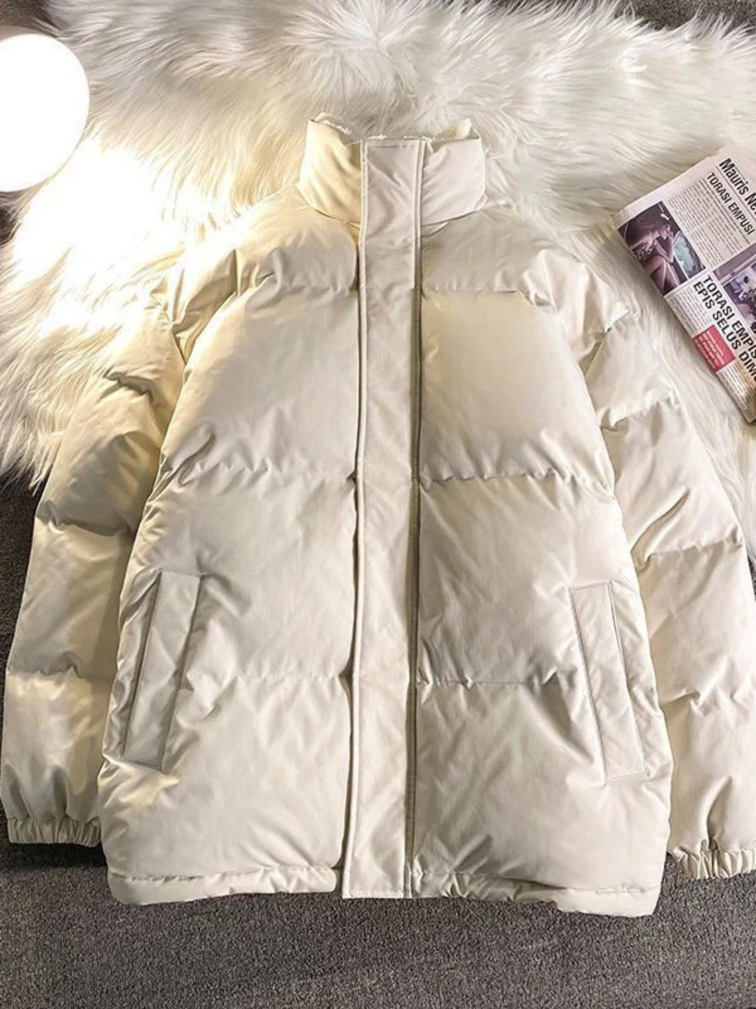 Anouk Women's Quilted Jacket - styled view