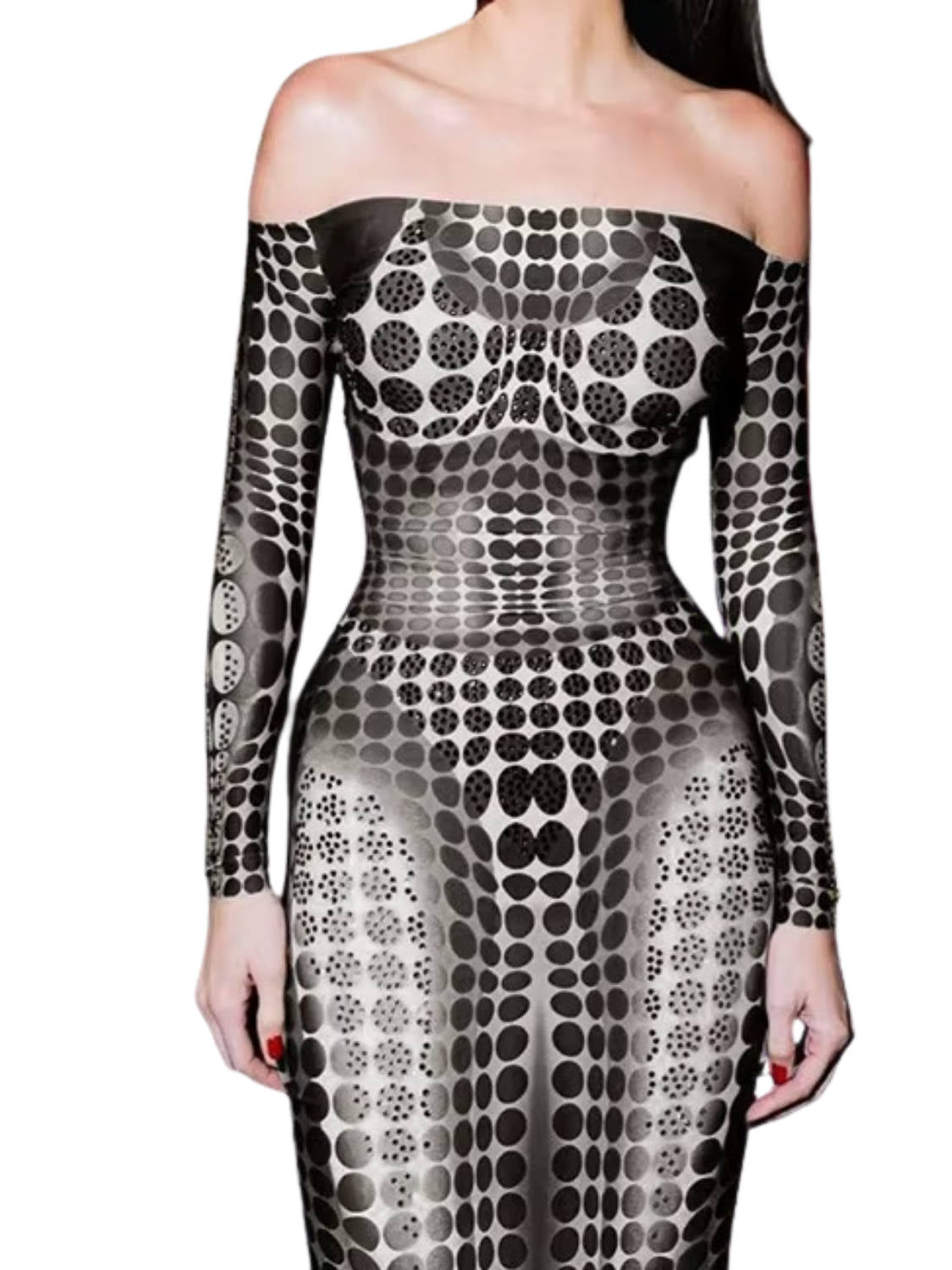 Rowan Women's Printed Dress - front view