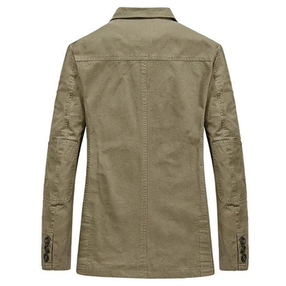 Alba Women's Blazer - fabric and finish detail