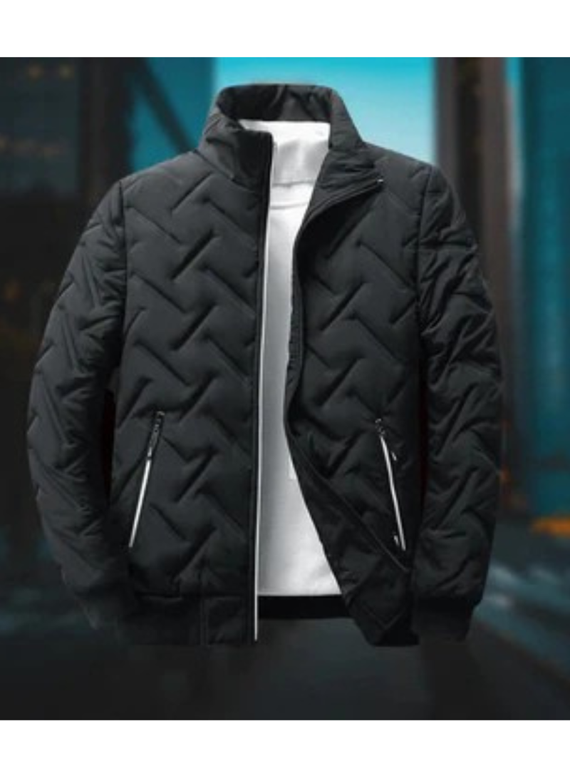 Owen Men's Puffer Jacket | Stand Collar