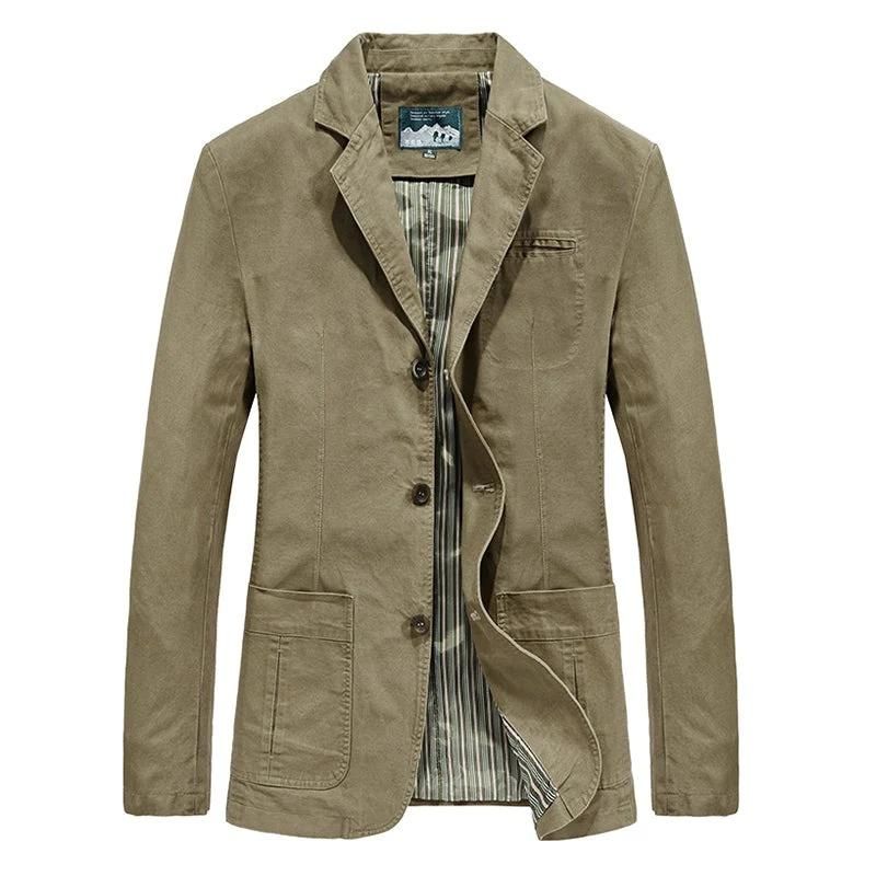 Finnian Men's Blazer | Lapel, Button
