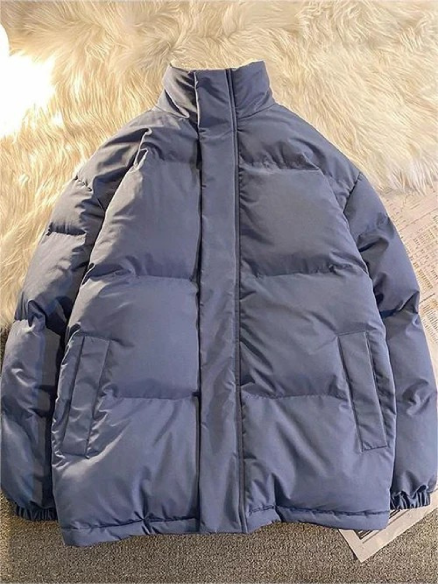Anouk Women's Quilted Jacket - fabric and finish detail