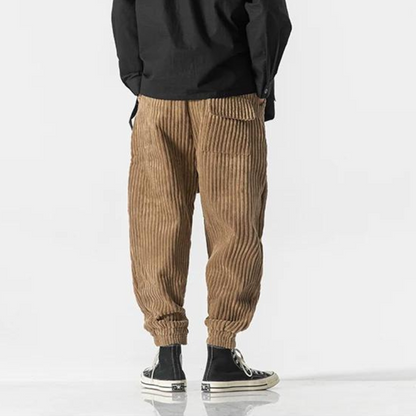 Freya Women's Joggers - fabric and finish detail