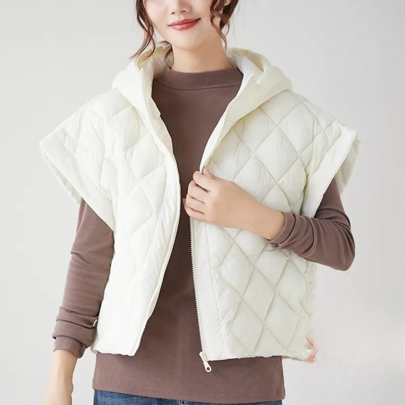 Mabel Women's Quilted Vest | Cap Sleeve