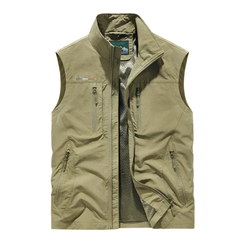 Silas Men's Vest | Zip