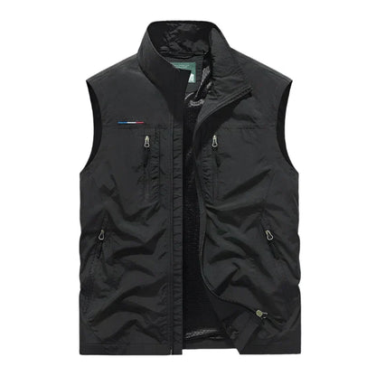 Silas Men's Vest - styled view