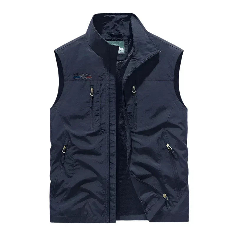 Silas Men's Vest - full-length view