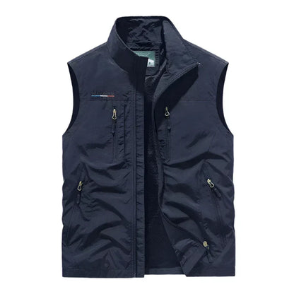 Silas Men's Vest - full-length view