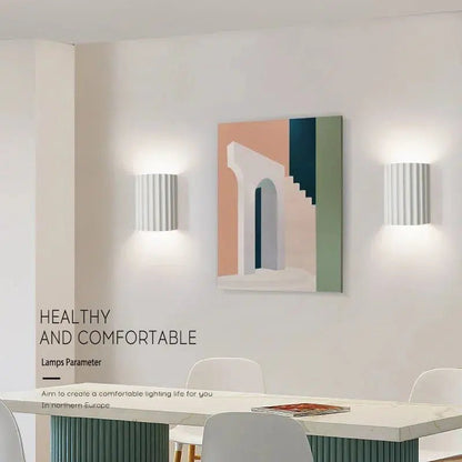 VaultGlow | Vibrant Contemporary LED Wall Sconces for Stylish Interiors 4