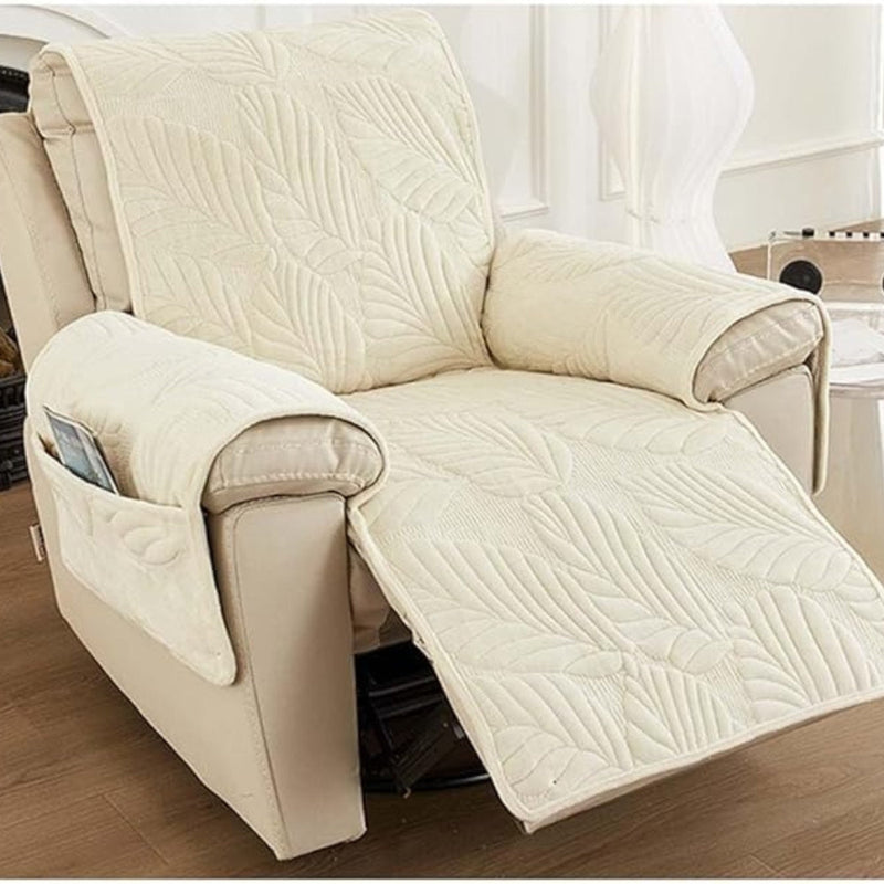 Verdant Recliner Chair Cover | Anti-Slip Backing, Stain Protection